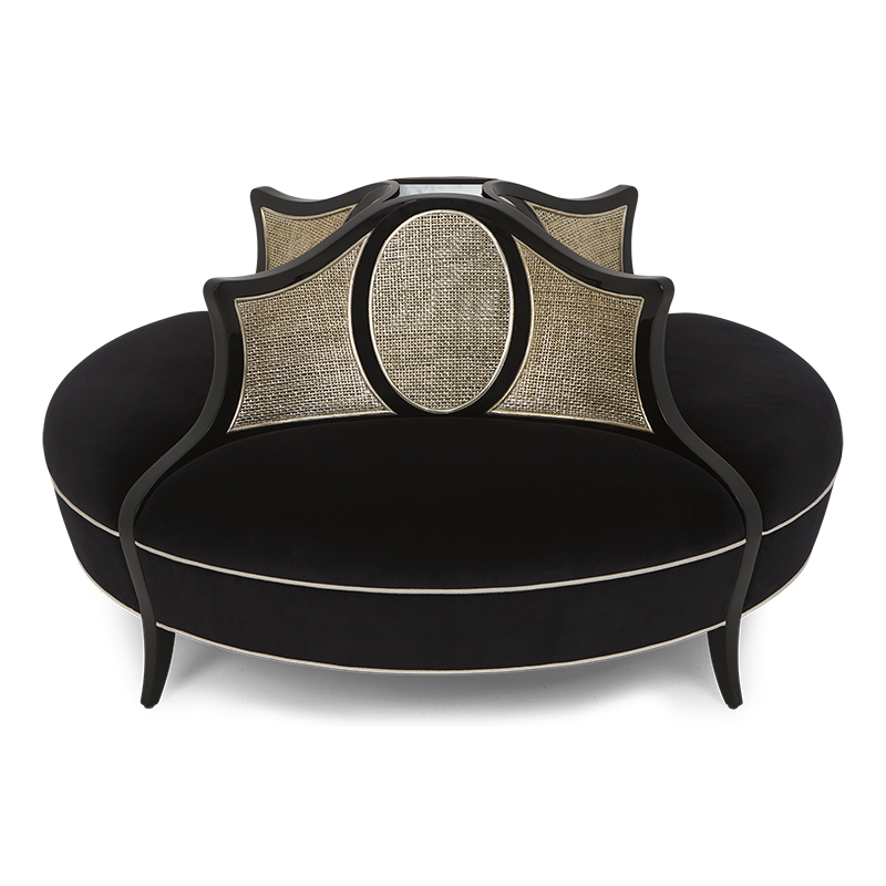 Féraud Conversation Chaise Rattan