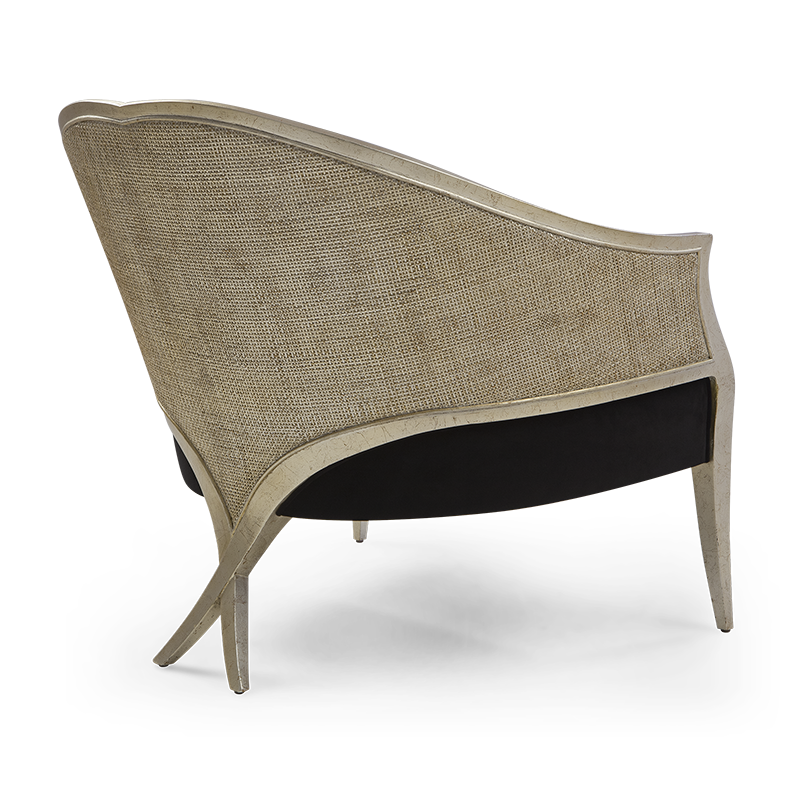 Cambré Bergère Rattan & Upholstery