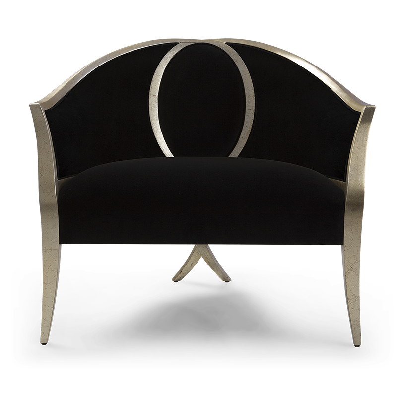 Cambré Bergère Fully Upholstered