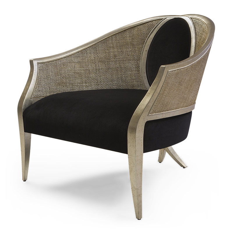 Cambré Bergère Rattan