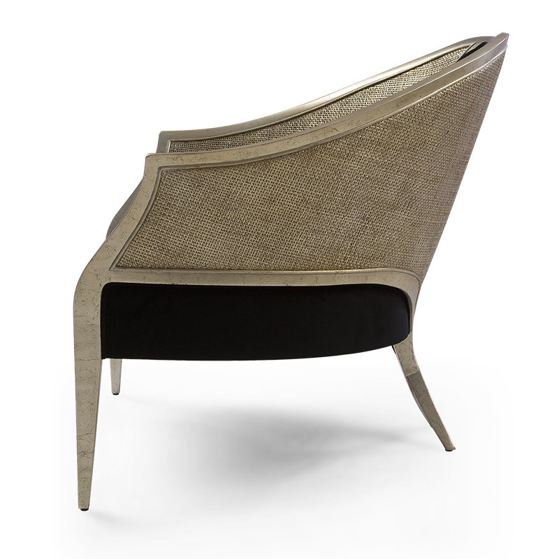 Cambré Bergère Rattan