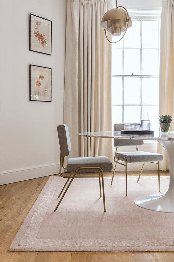 Portland Pink Silk Border