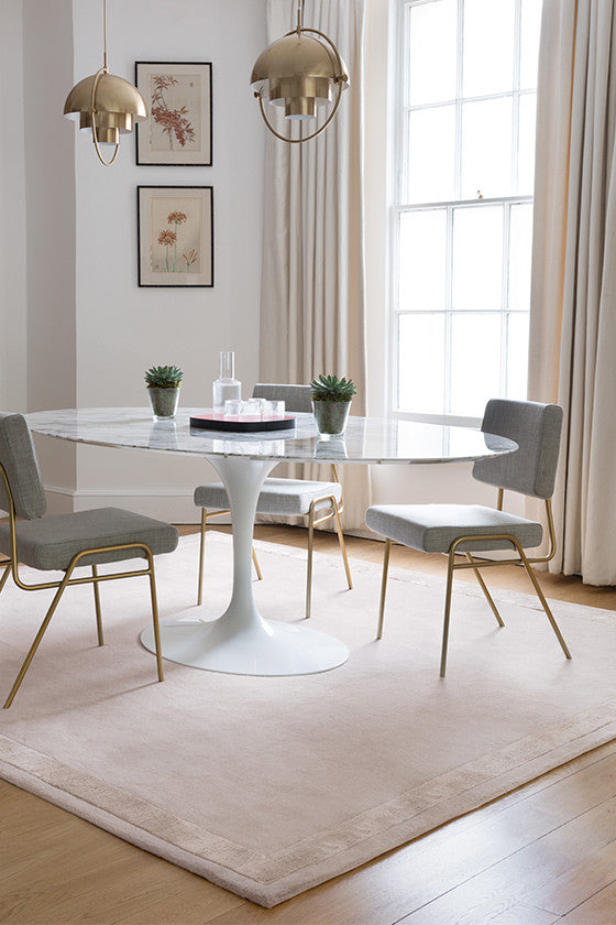 Portland Pink Silk Border