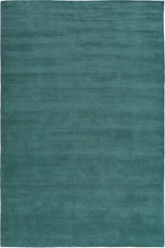 Leighton Teal Cut and Loop Stripe