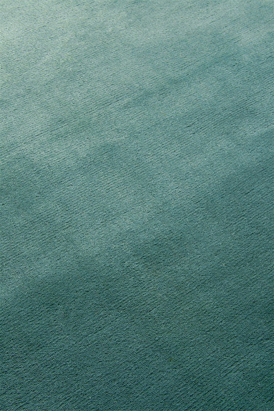 Leighton Teal Plain Wool
