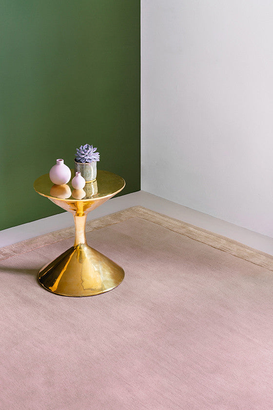 Portabello Pink Silk Border