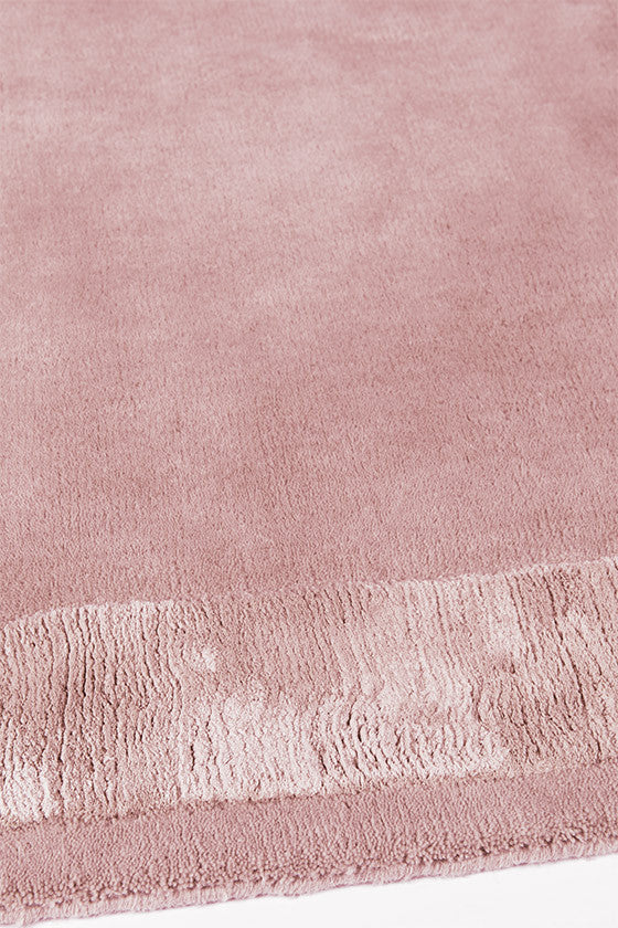 Portabello Pink Silk Border