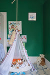Verdigris Green